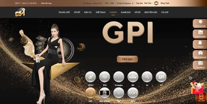 GPI Casino C54 có gì thú vị?