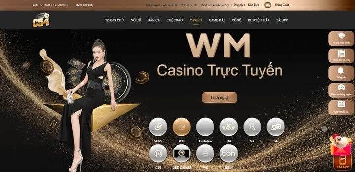 Đánh giá về sảnh cược WM Casino C54 chuẩn nhất